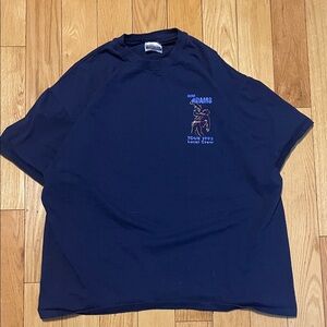 Adams Deep Blue Men's Short Sleeve Tee